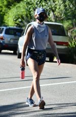 AUBREY PLAZA Out Hiking in Los Angeles 05/11/2020