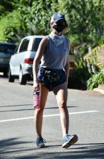 AUBREY PLAZA Out Hiking in Los Angeles 05/11/2020