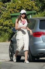 AUBREY PLAZA Outside Her House in Los Angeles 05/03/2020