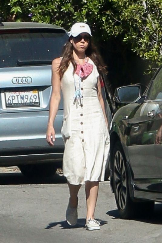 AUBREY PLAZA Outside Her House in Los Angeles 05/03/2020