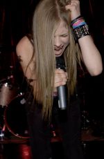 AVRIL LAVIGNE Performs at a Promotional Concert in New York 05/30/2020