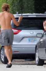 BARBARA BECKER Out with Her Son Elias in Miami 04/30/2020