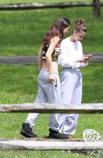 BELLA HADID Out with a Friend in New Hope 05/03/2020