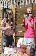 BELLA THORNE at a Birthday Party in Studio City 05/03/2020