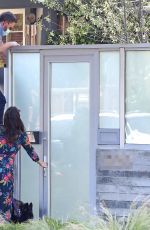 BEN AFFLECK Tries to Impress Ana de Armas by Leaping Over the Fence after Getting Locked Out 05/07/2020