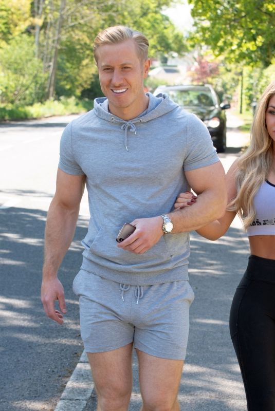 BIANCA GASCOIGNE and Kris Boynson Out and About in Gravesend 05/12/2020