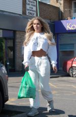 BIANCA GASCOIGNE Out Shopping in Kent 05/07/2020