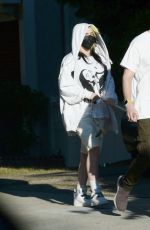 BILLIE EILISH and Finneas Out with Their Dog in Los Angeles 05/28/2020