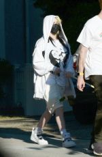 BILLIE EILISH and Finneas Out with Their Dog in Los Angeles 05/28/2020