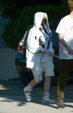BILLIE EILISH and Finneas Out with Their Dog in Los Angeles 05/28/2020