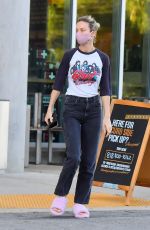 BRIE LARSON and Elijah Allan-Blitz Out Shopping in Los Angeles 04/30/2020