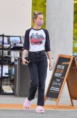 BRIE LARSON and Elijah Allan-Blitz Out Shopping in Los Angeles 04/30/2020