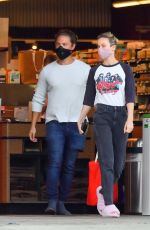 BRIE LARSON and Elijah Allan-Blitz Out Shopping in Los Angeles 04/30/2020