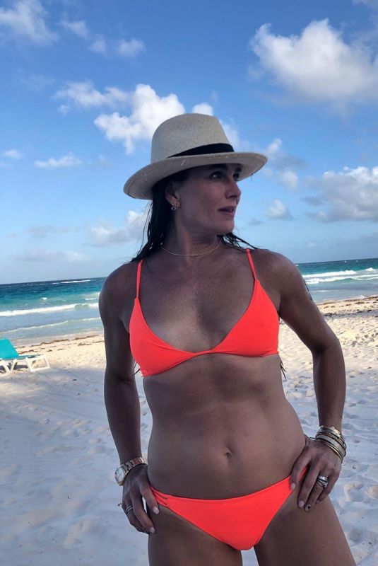 BROOKE SHIELDS in Bikini at a Beach - Instagram Photos 05/26/2020