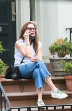 BROOKE SHIELDS Outside Her Home in New York 05/28/2020