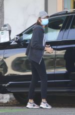 CALISTA FLOCKHART Gets Some Takeout in Santa Monica 05/07/2020