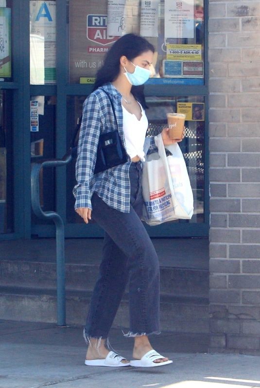 CAMILA MENDES Out for Coffee in Beverly Hills 05/15/2020