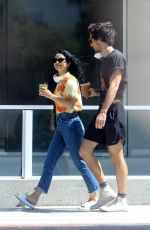 CAMILA MENDES Out for Coffee with a Friend in Los Angeles 05/20/2020