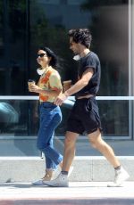CAMILA MENDES Out for Coffee with a Friend in Los Angeles 05/20/2020