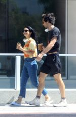 CAMILA MENDES Out for Coffee with a Friend in Los Angeles 05/20/2020