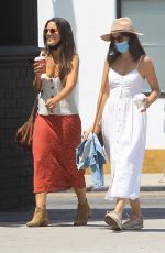 CAMILLA BELLE Out with a Friend in West Hollywood 05/28/2020