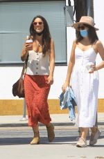 CAMILLA BELLE Out with a Friend in West Hollywood 05/28/2020