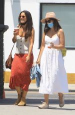 CAMILLA BELLE Out with a Friend in West Hollywood 05/28/2020