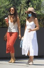 CAMILLA BELLE Out with a Friend in West Hollywood 05/28/2020