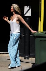 CAPRICE BOURET Taking a Trash Bins Out in London 05/26/2020