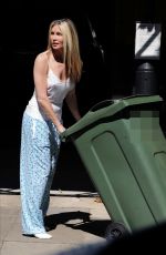 CAPRICE BOURET Taking a Trash Bins Out in London 05/26/2020
