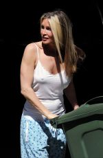 CAPRICE BOURET Taking a Trash Bins Out in London 05/26/2020