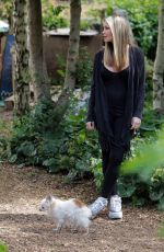 CAPRICE BOURRET Out with Her Dog in London 05/15/2020