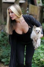 CAPRICE BOURRET Out with Her Dog in London 05/15/2020