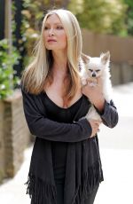 CAPRICE BOURRET Out with Her Dog in London 05/15/2020