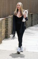 CAPRICE BOURRET Out with Her Dog in London 05/15/2020