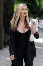 CAPRICE BOURRET Out with Her Dog in London 05/15/2020