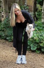 CAPRICE BOURRET Out with Her Dog in London 05/15/2020