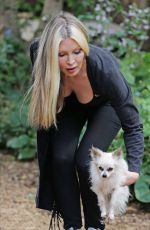 CAPRICE BOURRET Out with Her Dog in London 05/15/2020