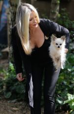 CAPRICE BOURRET Out with Her Dog in London 05/15/2020