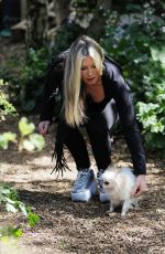 CAPRICE BOURRET Out with Her Dog in London 05/15/2020