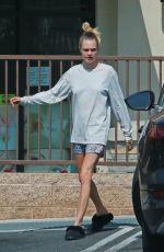 CARA DELEVINGNE Out and About in Los Angeles 05/13/2020
