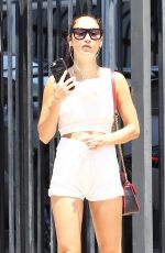 CARA SANTANA in Shorts Getting Her Car Serviced in Los Angeles 05/22/2020