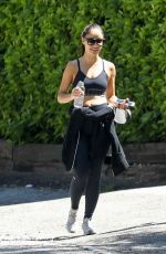 CARA SANTANA Out Hiking with a Friend in Los Angeles 05/25/2020