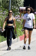 CARA SANTANA Out Hiking with a Friend in Los Angeles 05/25/2020