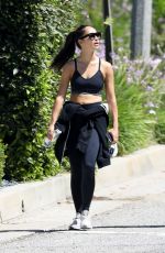 CARA SANTANA Out Hiking with a Friend in Los Angeles 05/25/2020