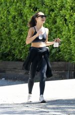 CARA SANTANA Out Hiking with a Friend in Los Angeles 05/25/2020