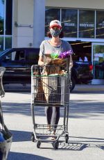 CATHERINE BELL Out Shopping in Calabasas 05/04/2020