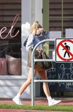 CHARLOTTE MCKINNEY Shopping at Erewhon Market in Hollywood 05/18/2020