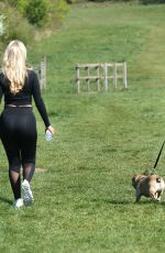 CHLOE and MADDY ROSS Workout at a Park in Chigwell 05/04/2020