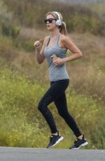CHRISTINA ANSTEAD Out Jogging in Newport Beach 05/28/2020